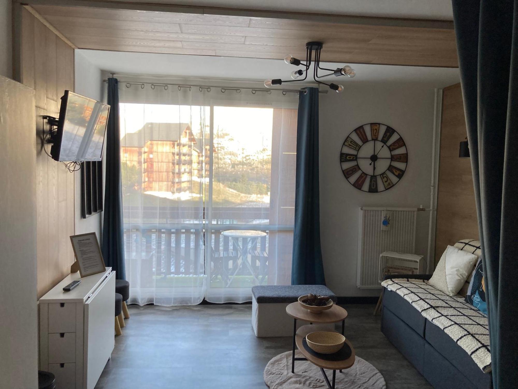 Studio Cosy 5 Personnes Aux Pieds Des Pistes. Saint-Étienne-en-Dévoluy Buitenkant foto