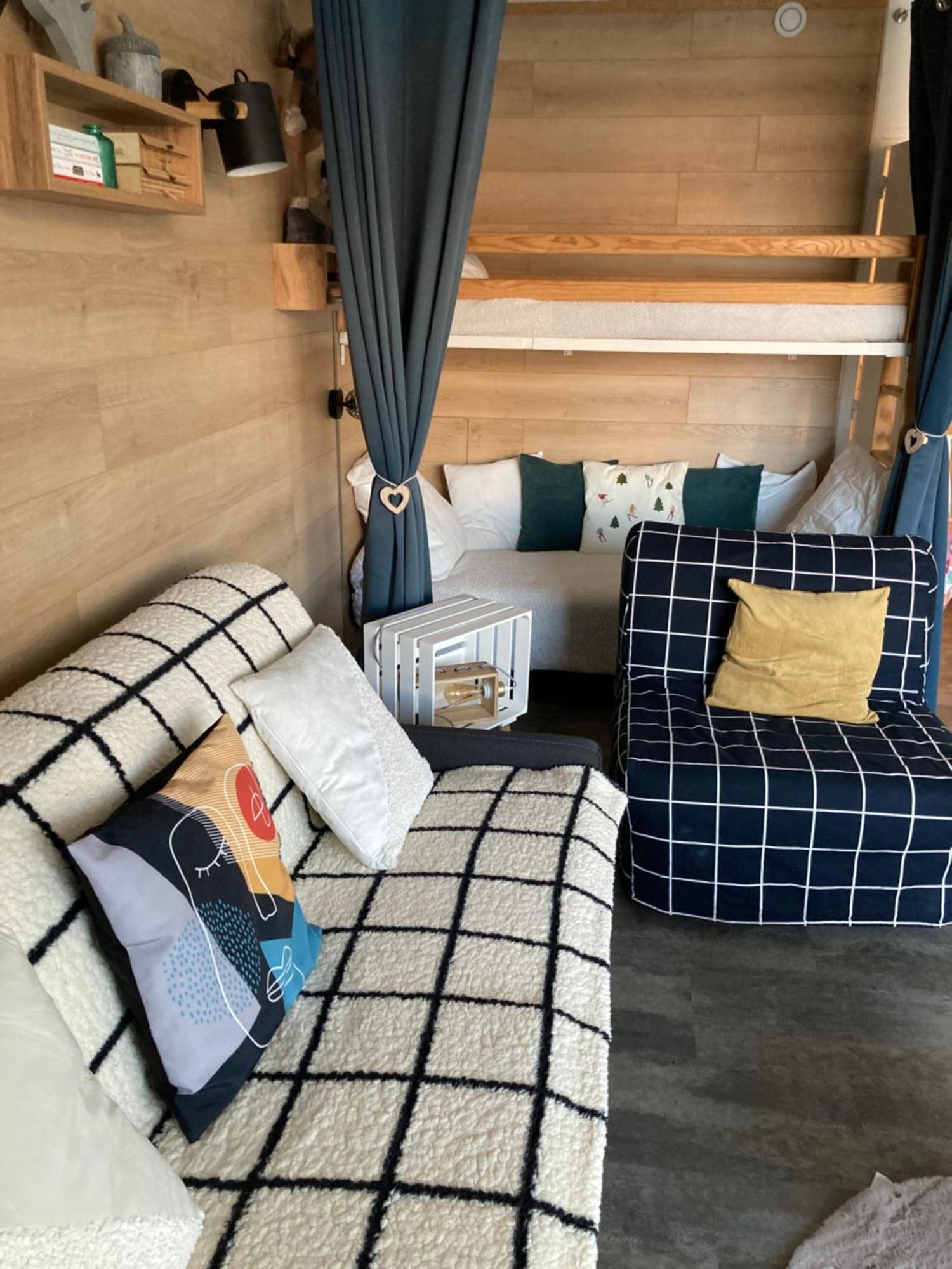 Studio Cosy 5 Personnes Aux Pieds Des Pistes. Saint-Étienne-en-Dévoluy Buitenkant foto