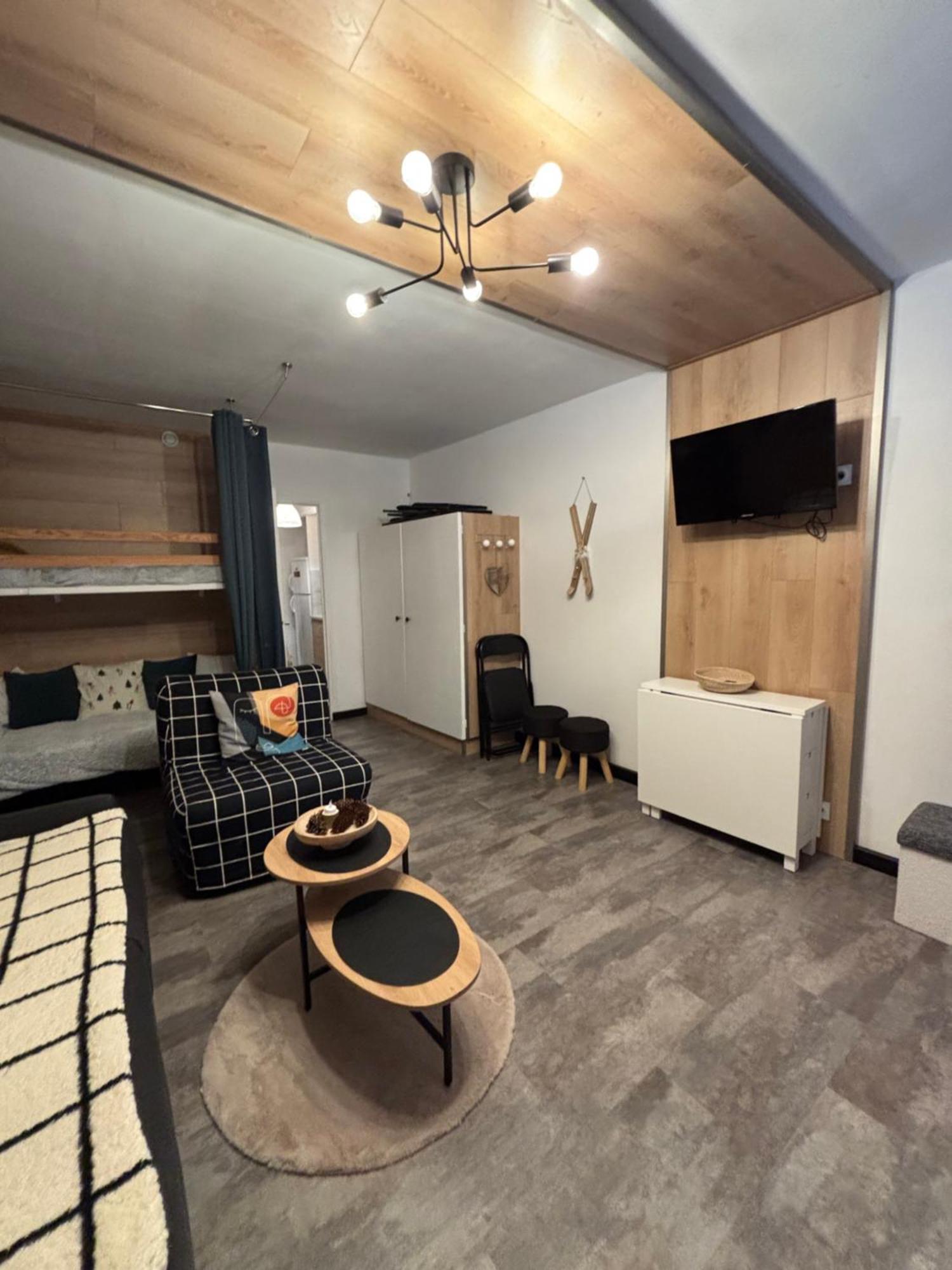 Studio Cosy 5 Personnes Aux Pieds Des Pistes. Saint-Étienne-en-Dévoluy Buitenkant foto